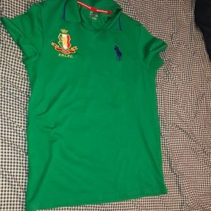 Ralph Lauren Polo sport Italy shirt green large